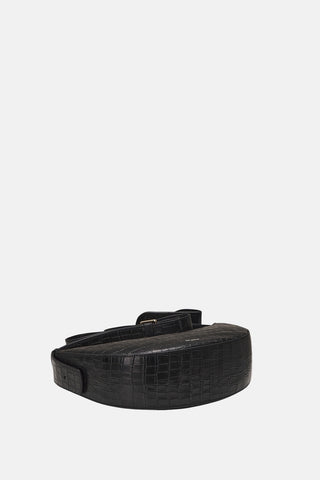 Oryany - Rookie Croco Crossbody Medium Handbags - Black / One Size