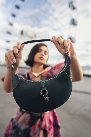 Mire Half Moon Shoulder Bag