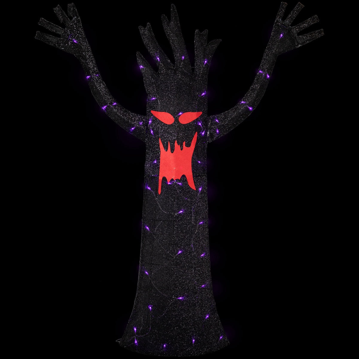  Northlight LED Lighted Terrifying Tree Outdoor Halloween Decoration - 55