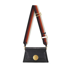 Lottie Flap Croco Crossbody