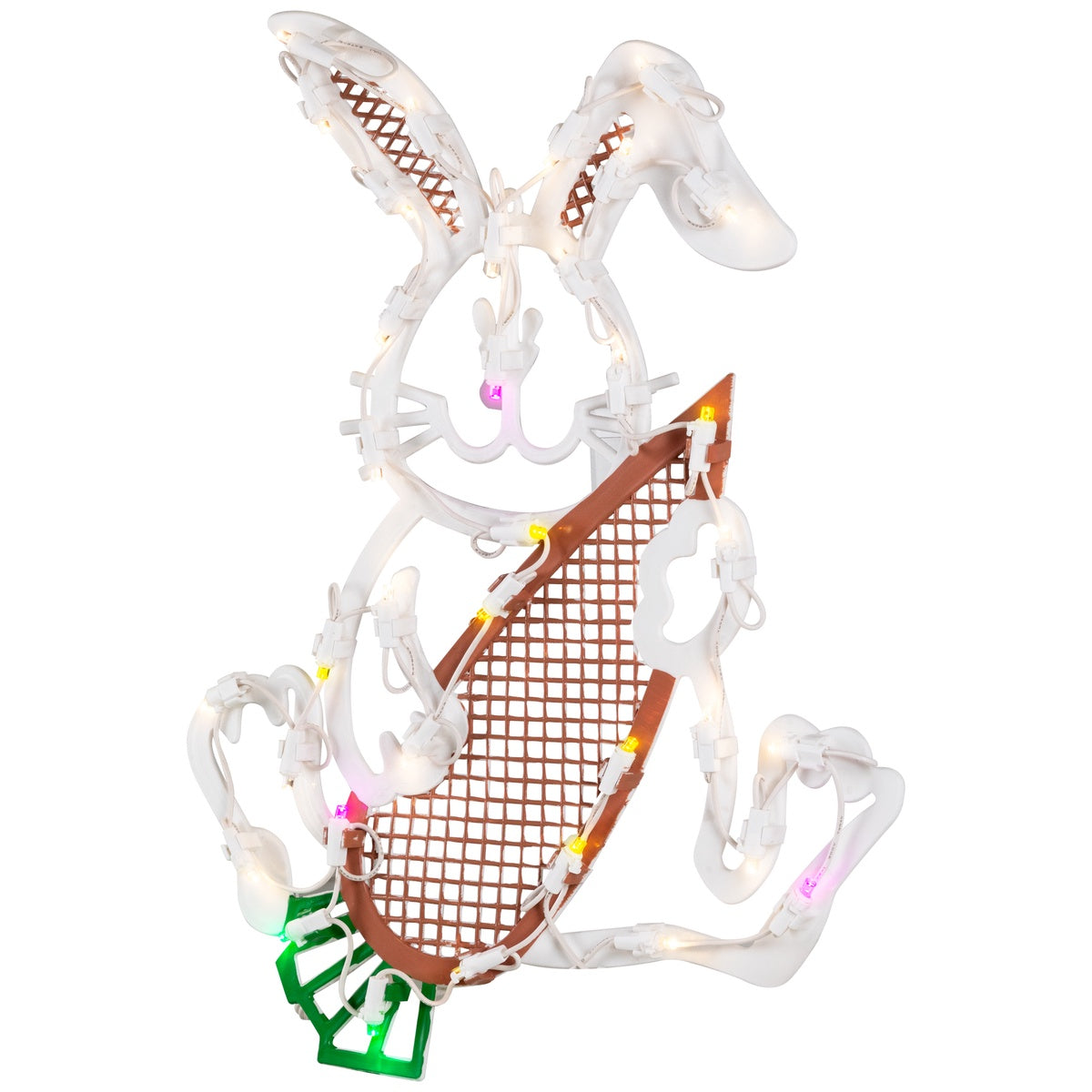  Northlight LED Lighted Easter Bunny Window Silhouette - 18