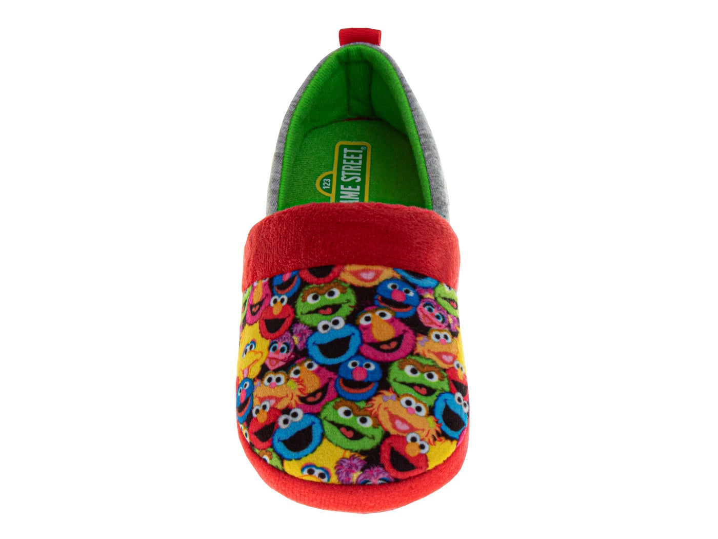 Josmo Sesame Street All Your Friends Dual Sizes Boys Slippers (Toddlers) - 4-Mar - Bonton