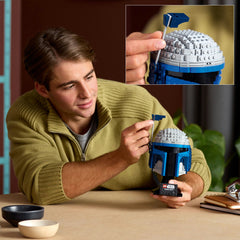 LEGO® Star Wars™ Jango Fett™ Helmet, Buildable Model Kit for Adults 75408