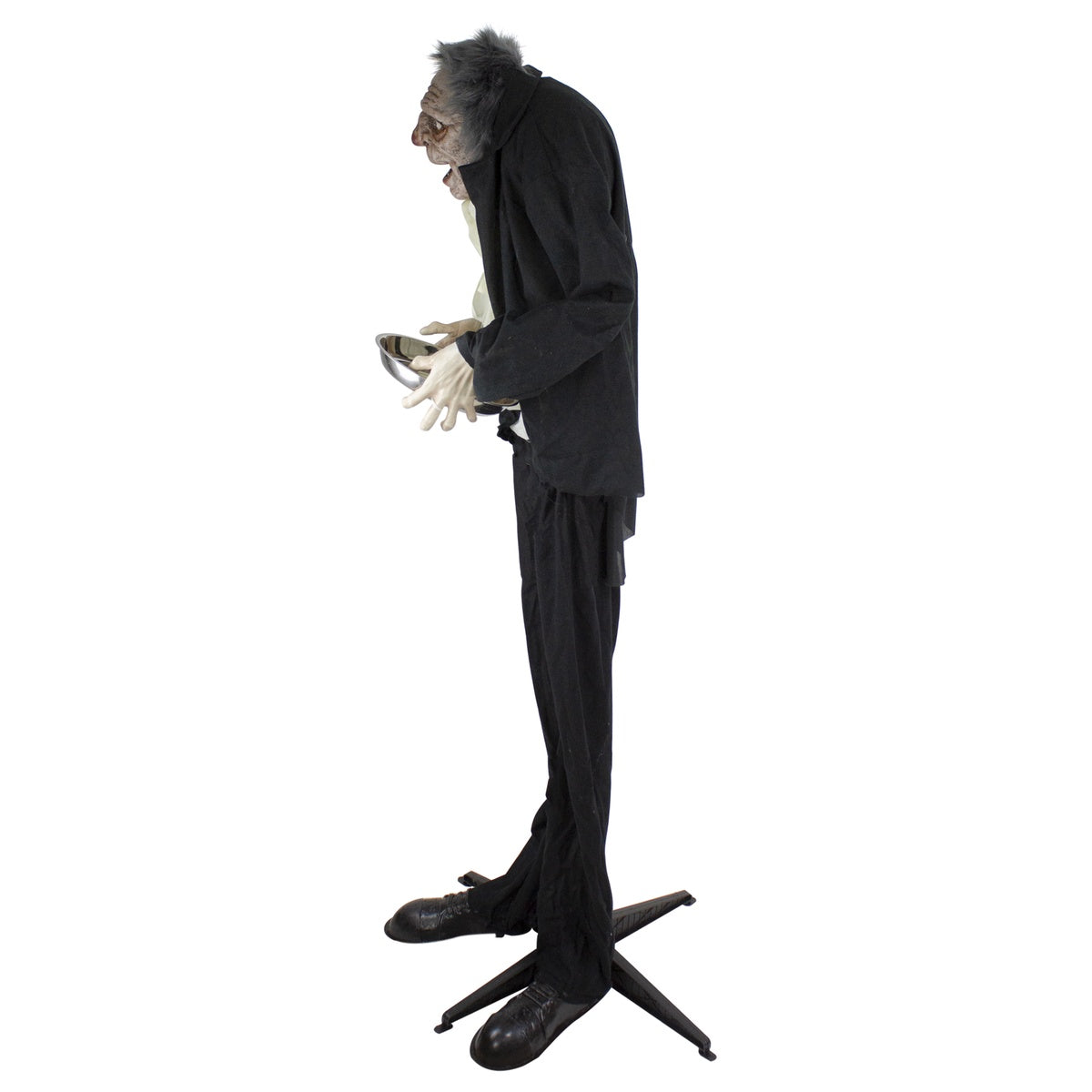  Northlight Lighted and Animated Scary Butler Standing Halloween Decoration - 5' - Default Title - Bonton