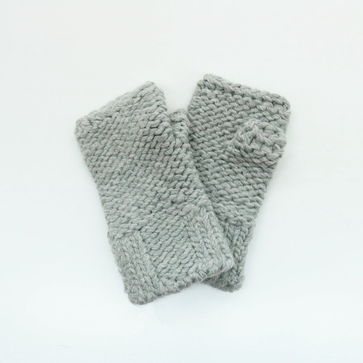  Portolano CHUNKY FINGERLESS GLOVES - BLACK - Bonton