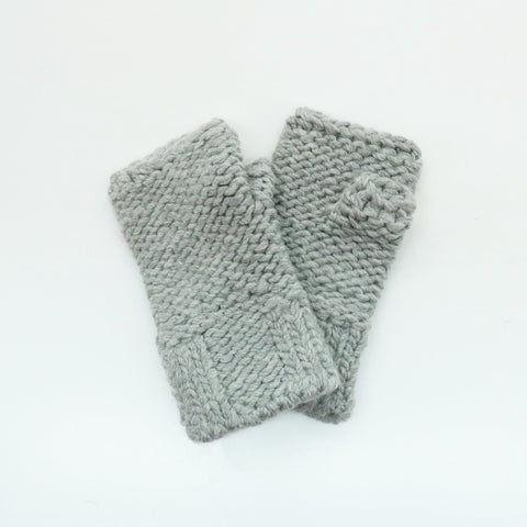 CHUNKY FINGERLESS GLOVES