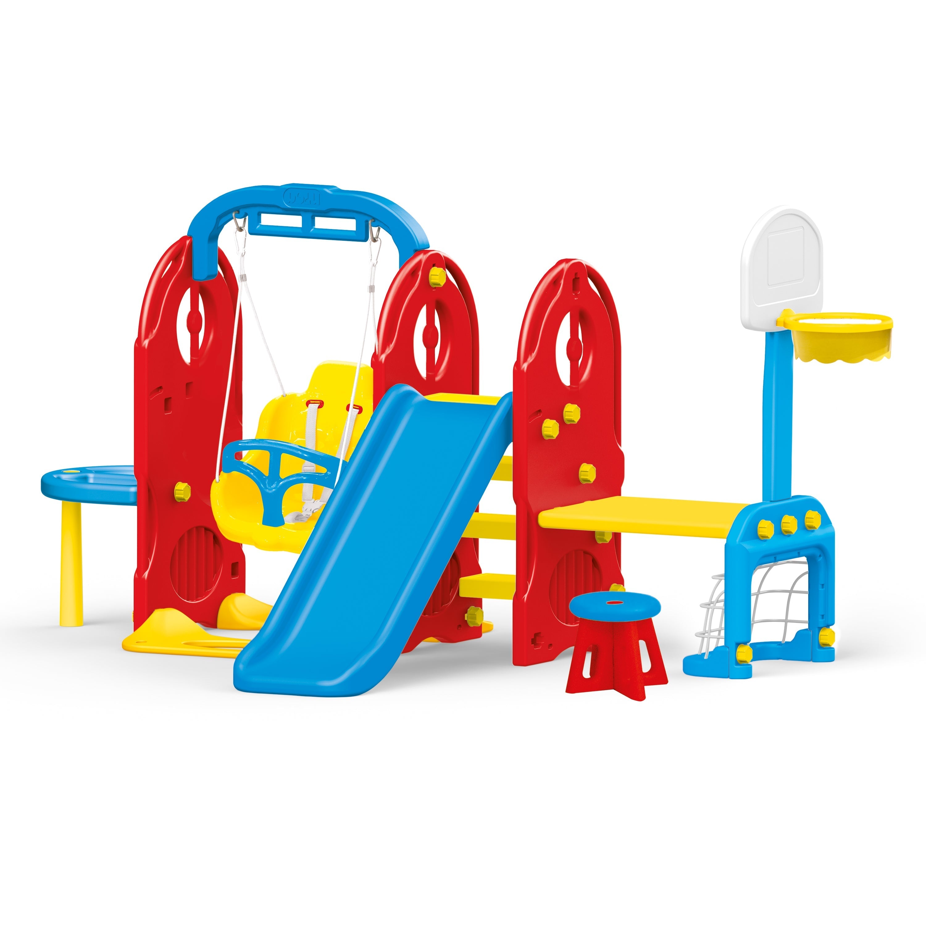 Dolu Toys - 7-In-1 Backyard Playground