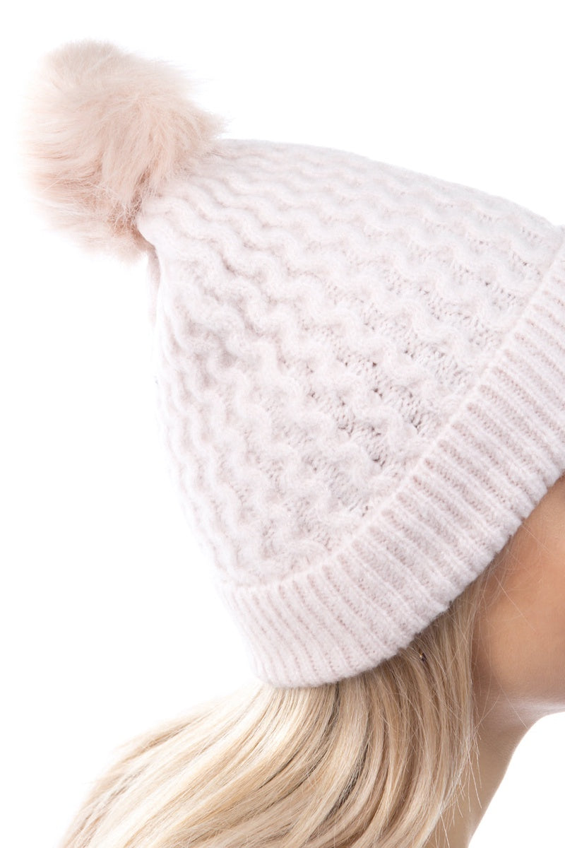  Marcus Adler The Madelyn Beanie - Light Blue - Bonton