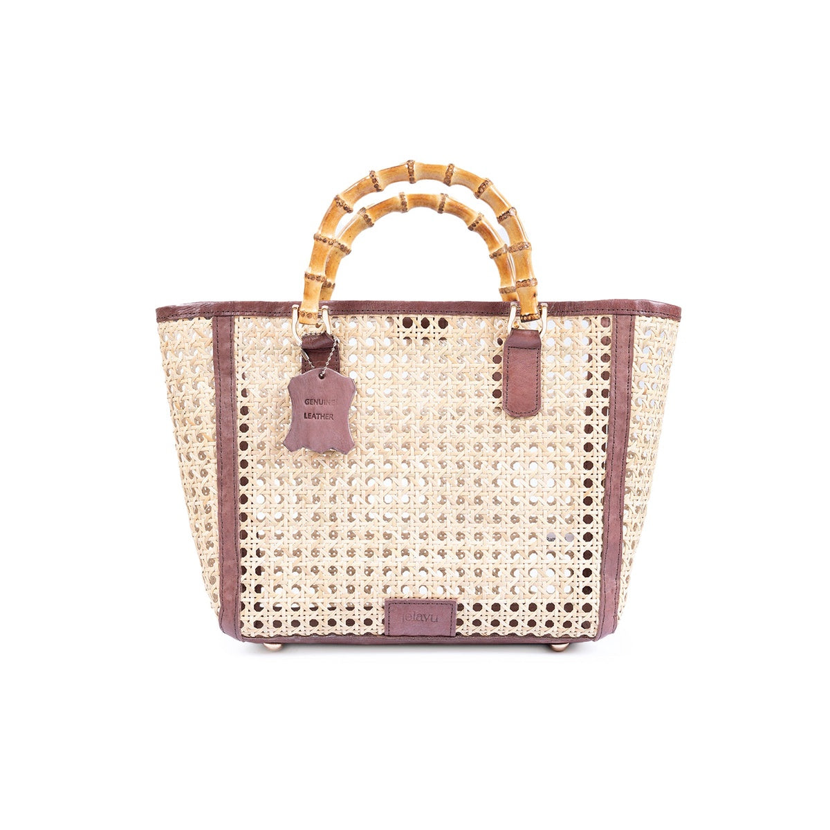  Jelavu Jelavu Bristol Medium Satchel - Chocolate / One Size - Default Title - Bonton