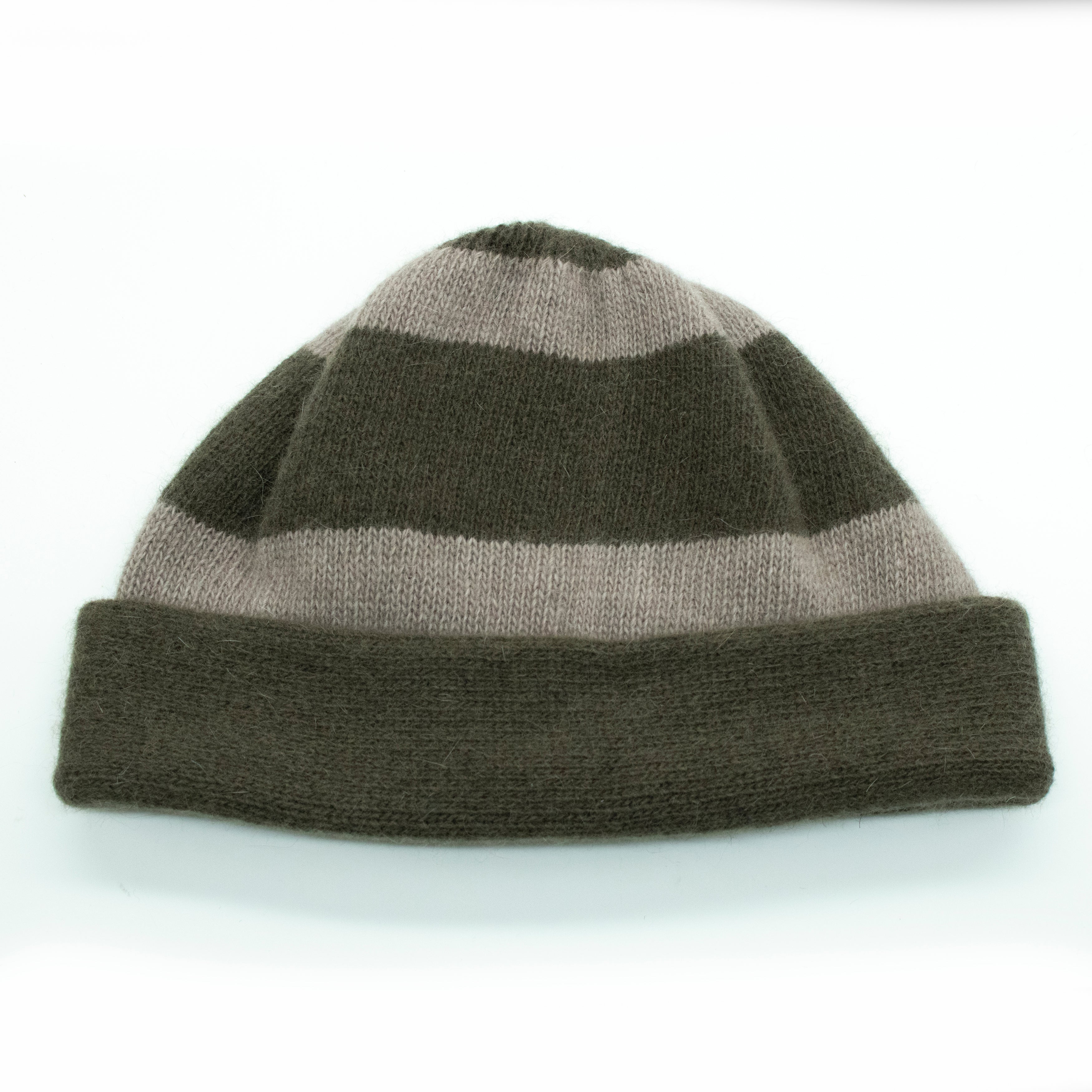  Portolano STRIPED BEANIE - BLK/SKY DIVER - Bonton