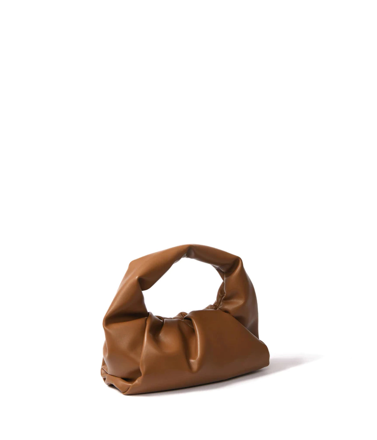  Bob Ore Marshmallow Croissant Bag in Soft Leather Caramel - Caramel - Bonton