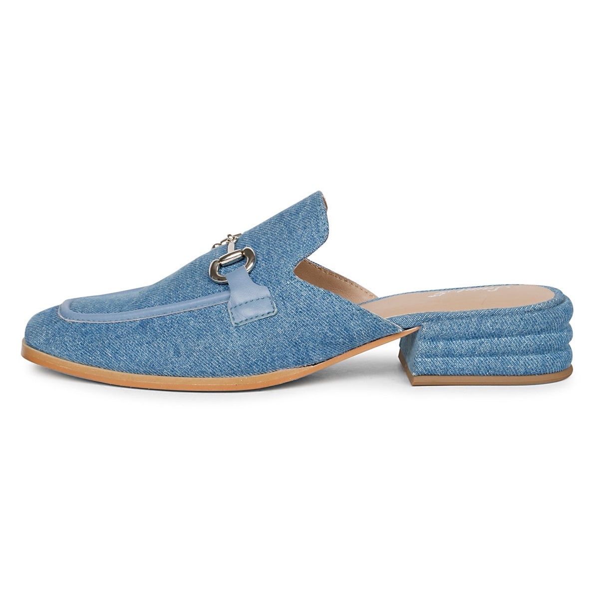  Saint G Savannah - Flat Mules - Denim - Bonton