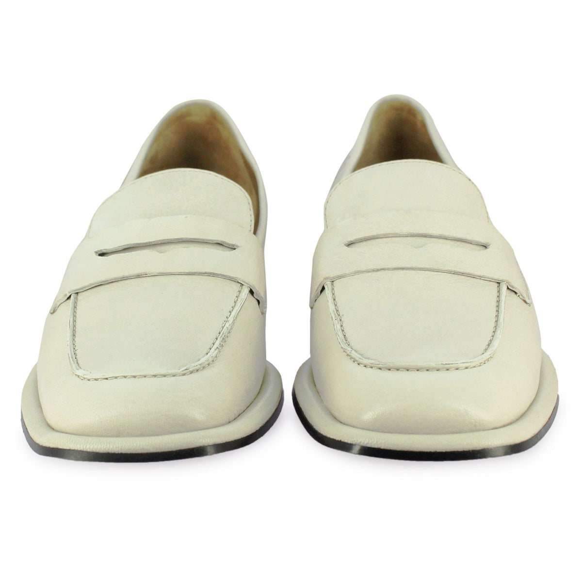  Saint G Saint G Carla - Flat Loafers - OFF WHITE - Bonton