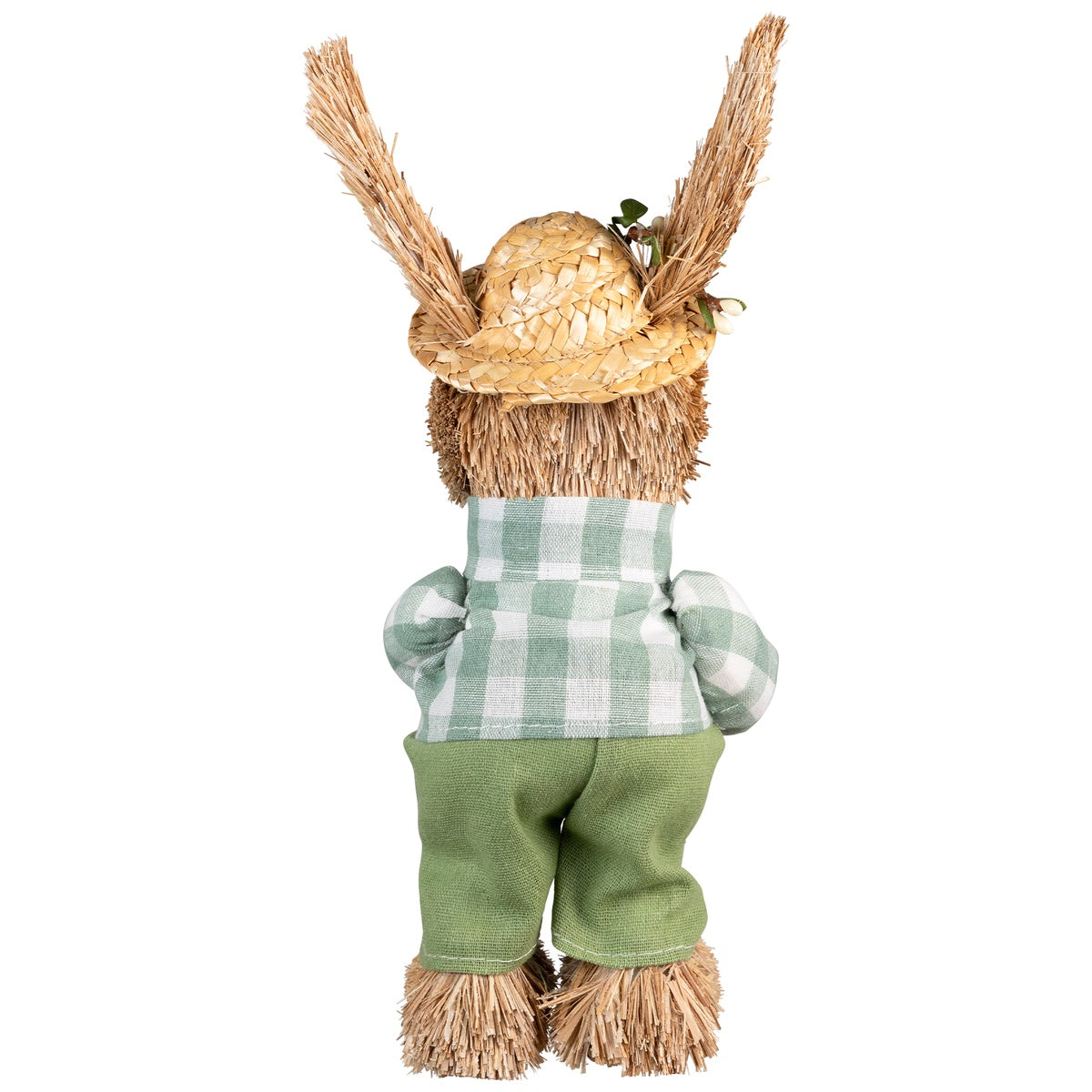  Northlight Spring Sisal Standing Easter Bunny Rabbit Figure With Robin's Egg - 10