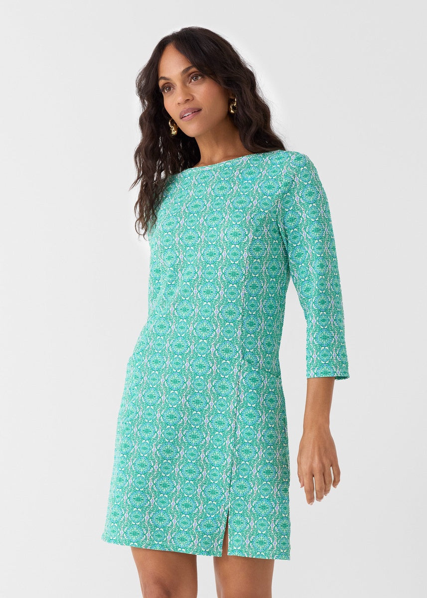  Cabana Life Hudson Textured Shift Dress - XS - Bonton