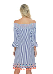 St. Barts Off the Shoulder Dress