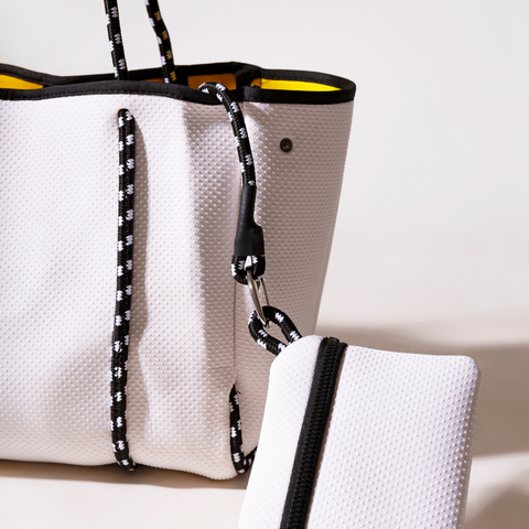 Everyday Tote Dotted White