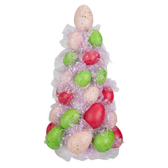 3-Piece Speckled Easter Egg Tree  Ball and Wreath Set