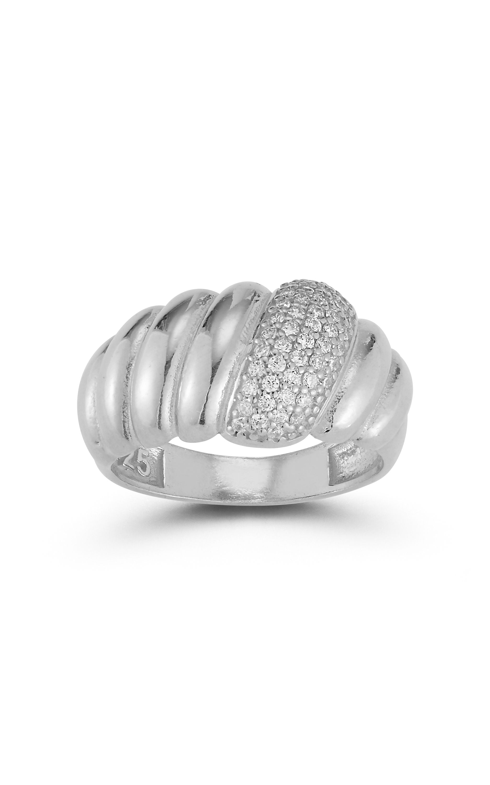  Relativity Bold Crissont Ring 2 - Silver - Bonton