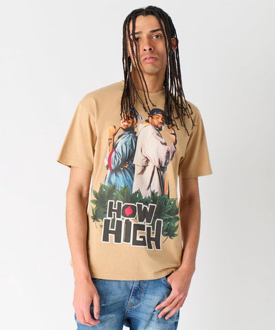 How High Short Sleeve Tee - Khaki
