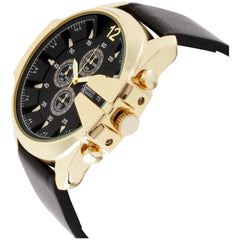 Analog Watch-Skull Bracelet Set