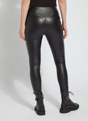 Tudor Faux Leather Legging