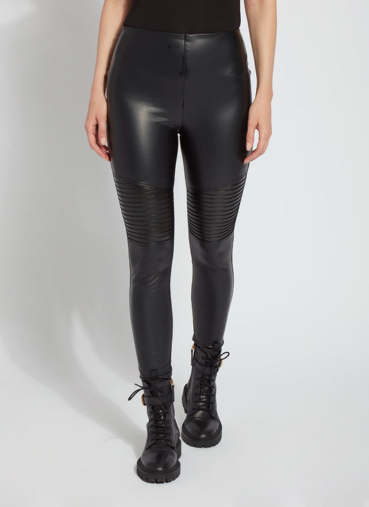 Tudor Faux Leather Legging