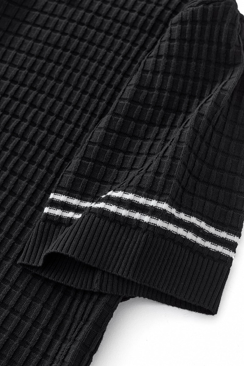  Barocco Refined Motion Polo BLACK - BLACK - Bonton