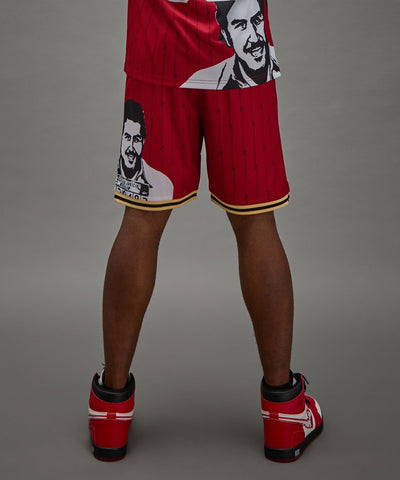 Pablo Basketball Shorts - Red