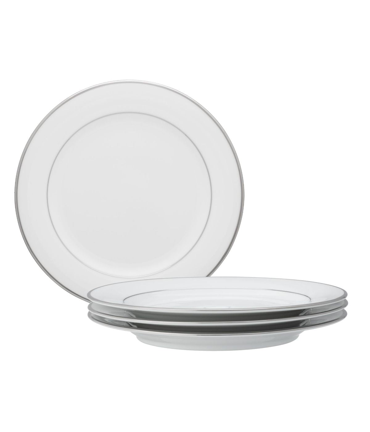  Noritake Spectrum Set of 4 Salad Plates - White - Bonton