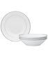  Noritake Spectrum Set of 4 Soup Bowls - White - Bonton