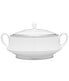  Noritake Spectrum Covered Vegetable Bowl - White - Bonton