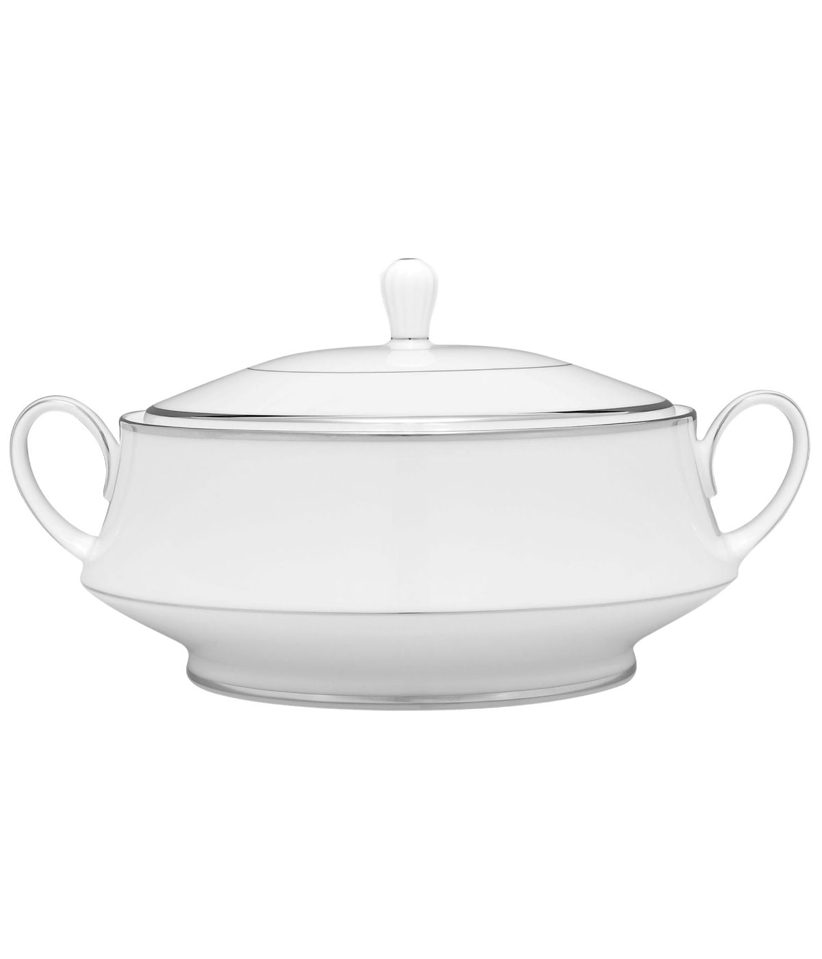  Noritake Spectrum Covered Vegetable Bowl - White - Bonton