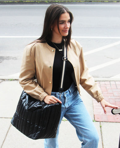 The Rebecca Tote Gold - Backordered 3/15