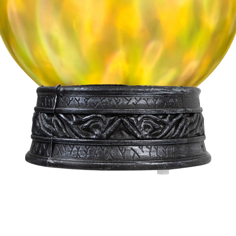 8" LED Lighted Mystical Crystal Ball With Sound Halloween Decoration