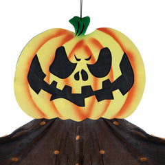 11' Scary Jack-O-Lantern Halloween Hanging Decoration