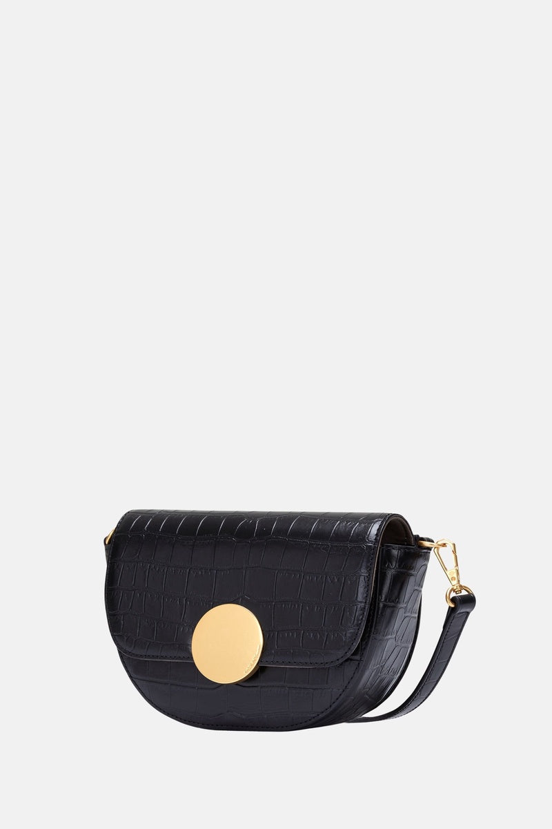  Oryany Oryany - Lottie Croco Crossbody Small Handbags - Black / One Size - Default Title - Bonton