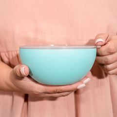 Served Vacuum-Insulated Small Serving Bowl (.625Q) - Blue Lemonade