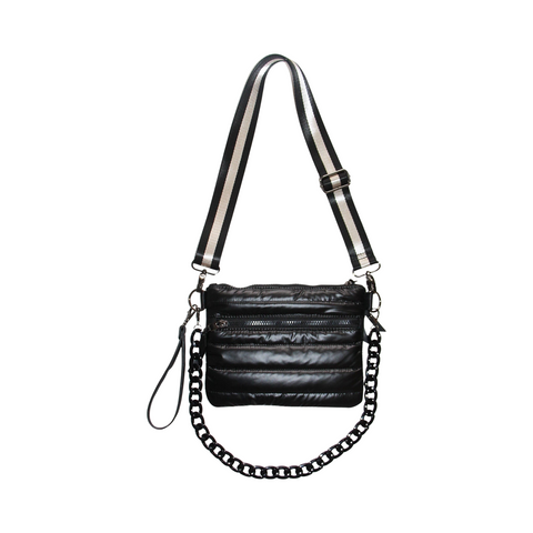 Allie Puffer 4-in-1 Bag Black- Preorder for 3/1/25 Shipdate