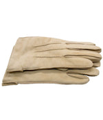 Suede Gloves Parchment