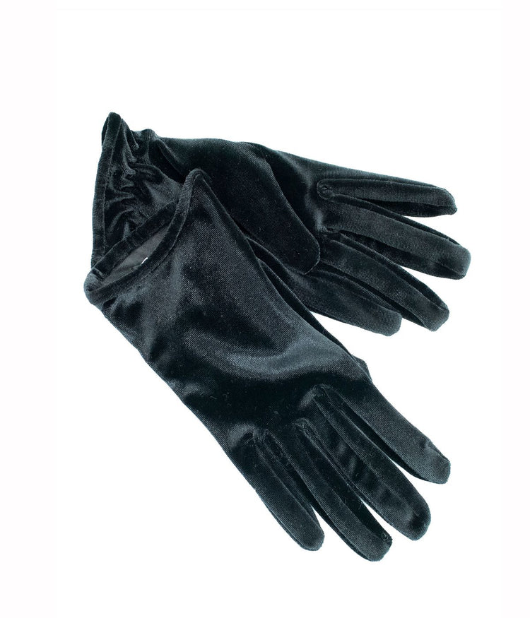 Velvet Gloves Black