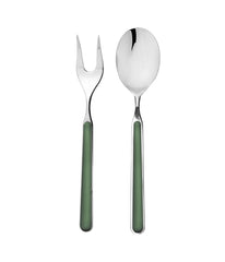 Fantasia 2 Piece Salad Set Forest Green