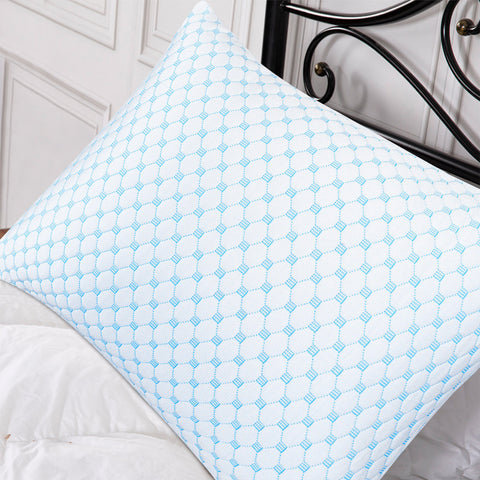 Bamboo Memory Foam Pillow With Removable Cover