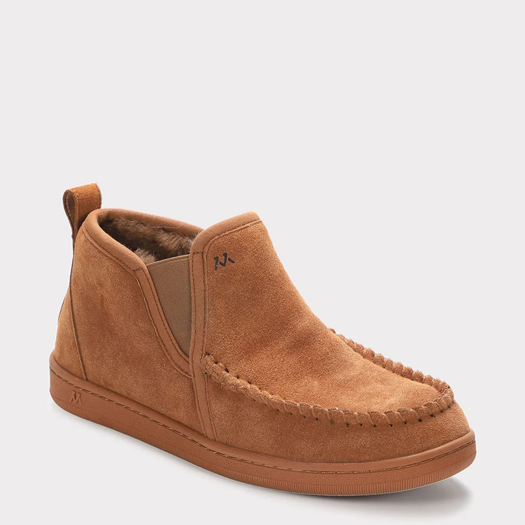  Mykos Brandon Men's Slip-on Slipper Bootie - Brown - Bonton
