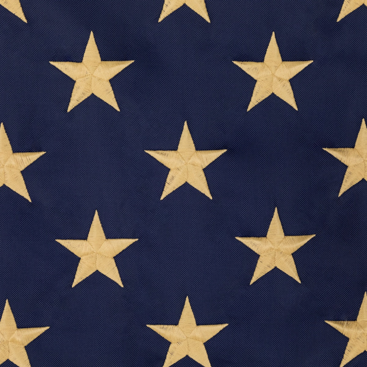  Northlight Patriotic Tea-Stained Embroidered Outdoor House Flag 60