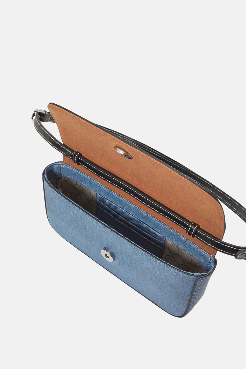  Oryany Oryany - Moroccan Button Denim Phonewallet - Crossbody - Denim Blue - Bonton