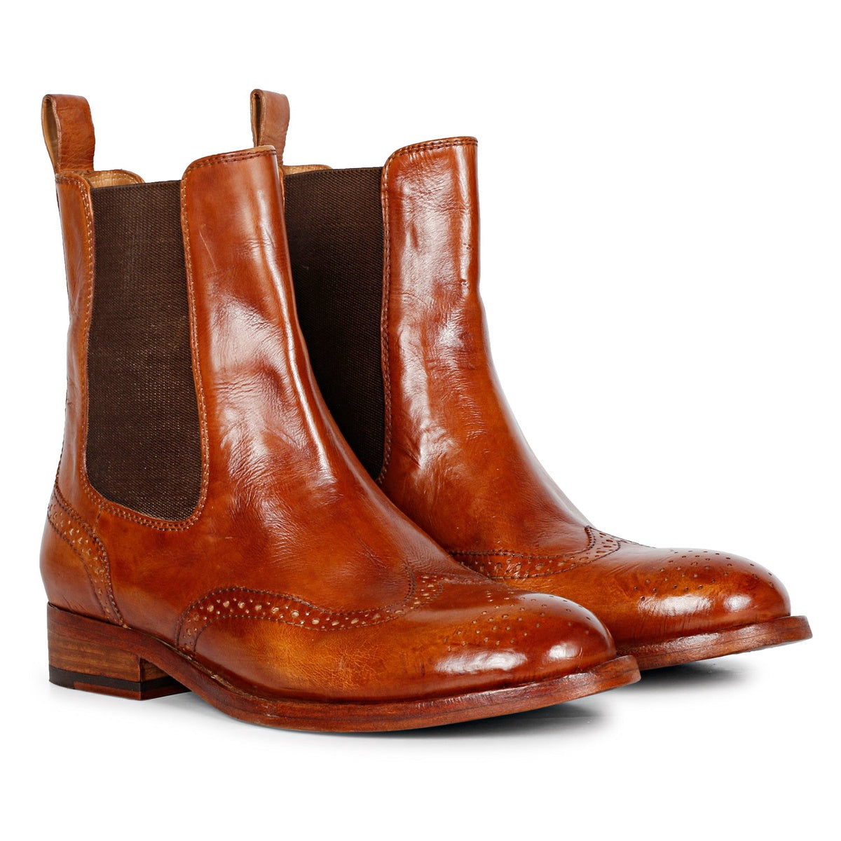  Saint G Saint G Santina - Ankle Boots - COGNAC - Bonton