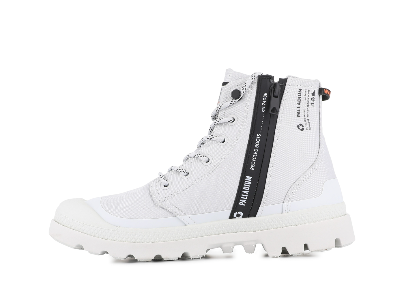  Palladium PAMPA RCYL LT+WP+ZIP - Womens 7.5 / Big Kids 6 - Bonton