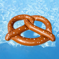 60" Inflatable Giant Pretzel Swimming Pool Float