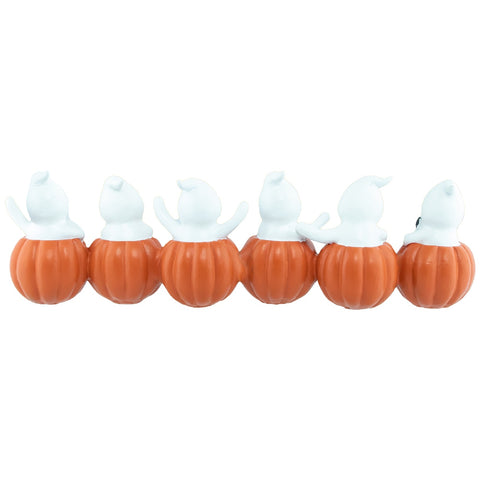 15" Ghosts and Pumpkins "Spooky" Halloween Decoration